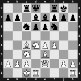 1968 USSR – Round 1 – Kholmov, Ratmir D – 1/2-1/2 – Tal, Mikhail – G27