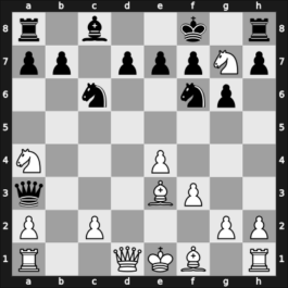 1968 USSR – Round 1 – Litvinov, Vladimir – 1-0 – Baumbach, Friedrich, Dr. – G35