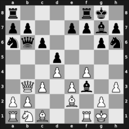1968 Varna – Round 1 – Minev, Nikolay N – 0-1 – Sakharov, Yuri N – G11