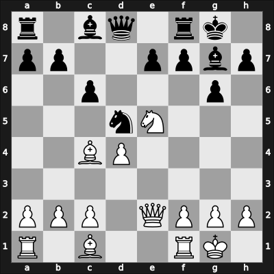 1968 Varna – Round 12 – Sakharov, Yuri N – 1-0 – Flesch, Janos – G26
