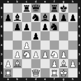 1968 Varna – Round 14 – Padevsky, Nikola – 1/2-1/2 – Minev, Nikolay N – G28