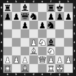 1968 Varna BUL – Round 4 – Schoeneberg, Manfred – 1/2-1/2 – Spiridonov, Nikola – G9
