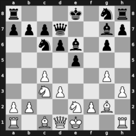 1968 Varna BUL – Round 8 – Nikolaevsky, Yuri V – 1-0 – Bednarski, Jacek B – G20