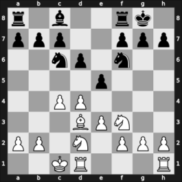 1968 Varna BUL – Round 10 – Padevsky, Nikola – 1/2-1/2 – Kolarov, Atanas Stefanov – G30