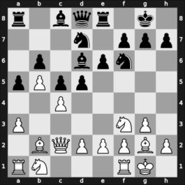 1968 Varna BUL – Round 10 – Nikolaevsky, Yuri V – 1-0 – Flesch, Janos – G31