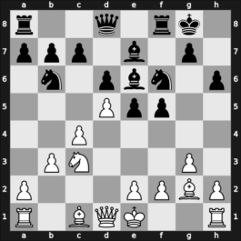 1968 Varna BUL – Round 12 – Popov, Luben – 1/2-1/2 – Schoeneberg, Manfred – G39