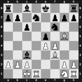 1968 Varna BUL – Round 14 – Nikolaevsky, Yuri V – 1/2-1/2 – Schoeneberg, Manfred – G44