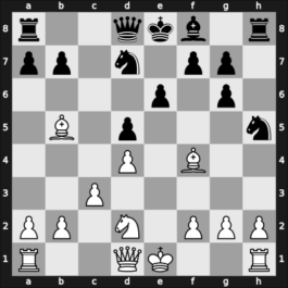 1968 Vinkovci – Round 4 – Fischer, Robert J – 1/2-1/2 – Hort, Vlastimil – G28
