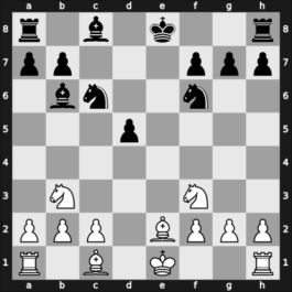 1968 Vinkovci – Round 8 – Hort, Vlastimil – 1/2-1/2 – Ivkov, Borislav – G49