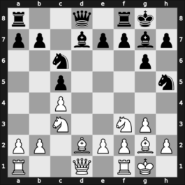 1968 Vinkovci – Round 11 – Gheorghiu, Florin – 1/2-1/2 – Bertok, Mario Jr. – G61