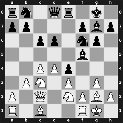 1968 Vinkovci – Round 11 – Nikolic, Emil – 0-1 – Matulovic, Milan – G62
