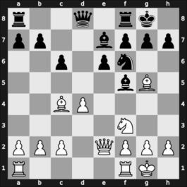 1968 Vinkovci – Round 13 – Robatsch, Karl – 1/2-1/2 – Hort, Vlastimil – G74