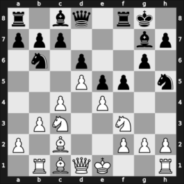 1968 WchT U26 – Round 1 – Pfleger, Helmut, Dr. – 1/2-1/2 – Schoeneberg, Manfred – G9