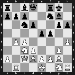 1968 Wijk aan Zee II – Round 1 – Ujtelky, Maximilian – 0-1 – Ostojic, Predrag – G5