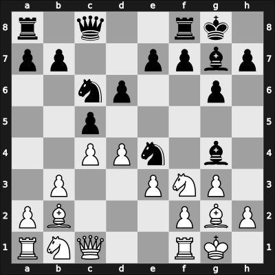 1968 Wijk aan Zee II – Round 12 – Van Scheltinga, Theo – 0-1 – Ostojic, Predrag – G49