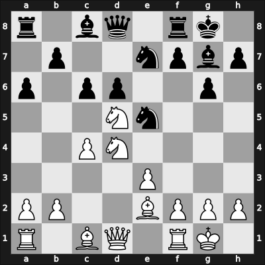 1968 Wijk aan Zee II – Round 15 – Dunkelblum, Arthur – 1/2-1/2 – Hartoch, Robert G – G58