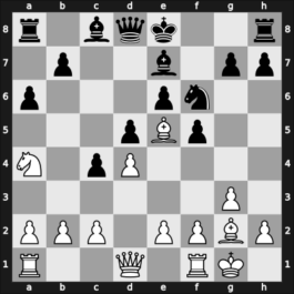 1968 YUG Ch 23th – Round 9 – Mestrovic, Zvonimir – 1-0 – Sines, Josip – G43