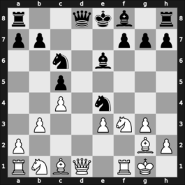 1968 YUG Ch 23th – Round 9 – Despotovic, Momcilo – 1-0 – Buljovcic, Ivan – G49