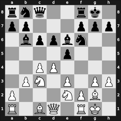 1968 YUG Ch 23th – Round 11 – Bertok, Mario Jr. – 1/2-1/2 – Puc, Stojan – G55