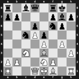 1968 Ybbs – Round 1 – Brinck-Claussen, Bjorn – 1/2-1/2 – Tukmakov, Vladimir B – G5