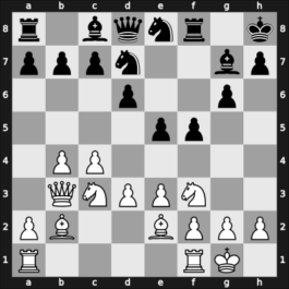 1968 Ybbs – Round 1 – Espig, Lutz – 1/2-1/2 – Podgaets, Mikhail – G9
