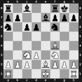 1969 Athens zt – Round 7 – Forintos, Gyozo V – 1/2-1/2 – Csom, Istvan – G37