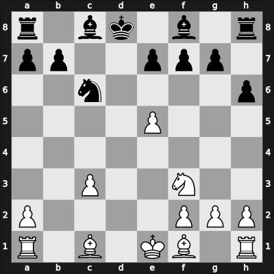 1969 Athens zt – Round 8 – Csom, Istvan – 1-0 – Matulovic, Milan – G41
