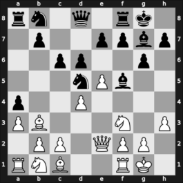 1969 Athens zt – Round 11 – Nicevski, Risto – 1/2-1/2 – Olafsson, Fridrik – G58