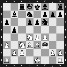 1969 Belgrade – Round 2 – Ostojic, Predrag – 0-1 – Gligorić, Svetozar – G6