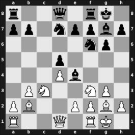 1969 Belgrade – Round 4 – Ivkov, Borislav – 1/2-1/2 – Gligorić, Svetozar – G10