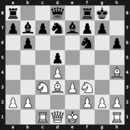 1969 Belgrade – Round 12 – Ivkov, Borislav – 1-0 – Ostojic, Predrag – G26