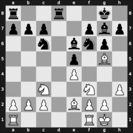 1969 Belgrade – Round 12 – Matulovic, Milan – 0-1 – Botvinnik, Mikhail – G27