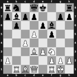 1969 Belgrade – Round 14 – Gligorić, Svetozar – 1-0 – Hecht, Hans-Joachim – G31