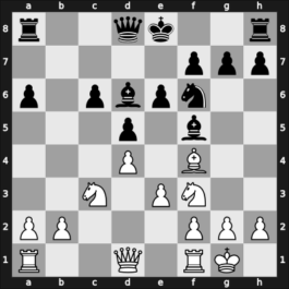 1969 Brno KOLT 2nd – Round ? – Zavodny, Zdenek – 1/2-1/2 – Vacek, Antonin – G3