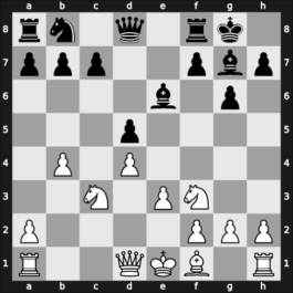 1969 Budapest – Round 1 – Antoshin, Vladimir S – 1/2-1/2 – Barczay, Laszlo – G12