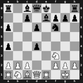 1969 Budapest – Round 1 – Ribli, Zoltan – 1-0 – Karpov, Aleksandr – G21