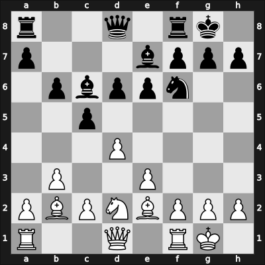1969 Budapest ch-HUN – Round 1 – Flesch, Jean-benoit – 0-1 – Barcza, Gedeon – G24