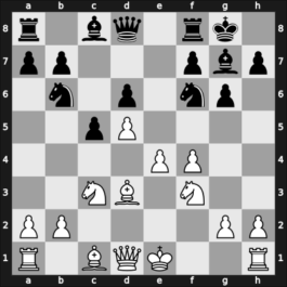 1969 Budapest ch-HUN – Round 1 – Farago, Ivan – 1-0 – Flesch, Jean-benoit – G30
