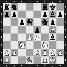 1969 Budapest ch-HUN – Round 1 – Forintos, Gyozo V – 1-0 – Filep, Tibor – G40