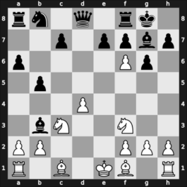 1969 Budapest ch-HUN – Round 1 – Filep, Tibor – 0-1 – Barcza, Gedeon – G47