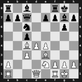 1969 Budapest ch-HUN – Round 1 – Filep, Tibor – 1/2-1/2 – Adorjan, Andras – G48