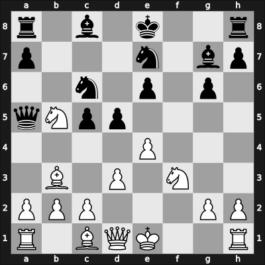 1969 Budapest ch-HUN – Round 1 – Bilek, Istvan – 1/2-1/2 – Ribli, Zoltan – G54