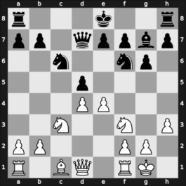 1969 Budapest ch-HUN – Round 1 – Barczay, Laszlo – 1/2-1/2 – Szekely, Mihaly – G57