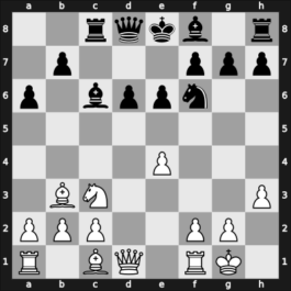 1969 Budapest ch-HUN – Round 1 – Vadasz, Laszlo – 1-0 – Sapi, Laszlo – G61