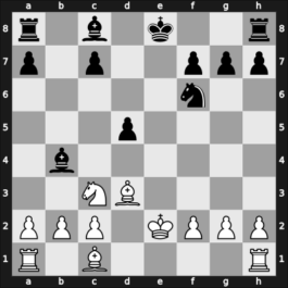1969 Budapest ch-HUN – Round 1 – Adorjan, Andras – 1/2-1/2 – Ribli, Zoltan – G83
