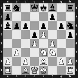 1969 Budapest ch-HUN – Round 1 – Polgar, Istvan – 1-0 – Vadasz, Laszlo – G94