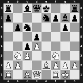 1969 Budapest ch-HUN – Round 1 – Csom, Istvan – 1-0 – Ribli, Zoltan – G105