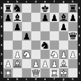 1969 Budapest ch-HUN – Round 1 – Barcza, Gedeon – 1/2-1/2 – Polgar, Istvan – G112