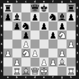 1969 Buenos Aires ch-ARG – Round 2 – Acosta Garcia, Rafael Isaac – 1/2-1/2 – Martello Panno, David – G13
