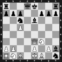 1969 Buenos Aires ch-ARG – Round 6 – Cordero, Alfredo – 0-1 – Benko, Francisco – G25